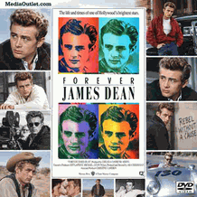 Forever James Dean Biography Documentary DVD, MP4 Download, USB Drive