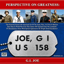 G.I. Joe: America's WWII Soldiers w/Dwight Eisenhower DVD, MP4, USB G.I. Joe: America's WWII Soldiers w/Dwight Eisenhower DVD, MP4, USB