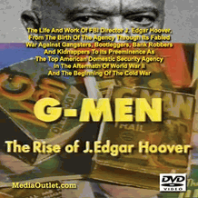 G-Men: The Rise Of J. Edgar Hoover DVD, Video Download, USB Drive