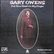 Gary Owens: Put Your Head On My Finger Comedy LP MP3 CD, Download, USB