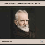 George Bernard Shaw Biography DVD, Video Download, USB Flash Drive George Bernard Shaw Biography DVD, Video Download, USB Flash Drive