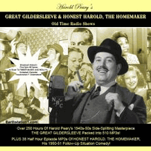 Great Gildersleeve, Honest Harold The Homemaker MP3 DVD, Download, USB