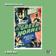 Green Hornet (1940) Complete 13 Part Movie Serial DVD, MP4, USB Drive