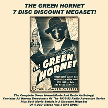Green Hornet Audio/Video MegaSet DVD, MP4 & MP3 Download, USB Drive