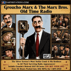 Groucho Marx & The Marx Bros OTR Radio Show MP3 Set DVD, Download, USB