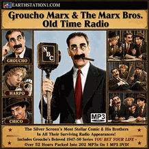 Groucho Marx & The Marx Bros OTR Radio Show MP3 Set DVD, Download, USB