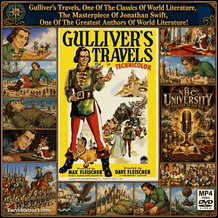 Jonathan Swift's Gulliver's Travels Fleischers' Film NBC Radio MP4 DVD