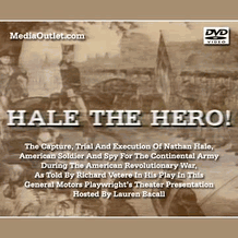 Hale The Hero! (1991) Nathan Hale DVD, Video Download, USB Flash Drive Hale The Hero! (1991) Nathan Hale DVD, Video Download, USB Flash Drive