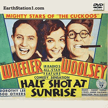 Half Shot At Sunrise Wheeler & Woolsey WWI Pre-Code Comedy MP4 DVD