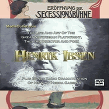 Henrik Ibsen Documentary + Bonus Hedda Gabbler DVD, MP4, USB Drive