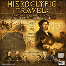 Hieroglyphic Travel Jean-Francois Champollion DVD, Download, USB Drive