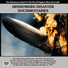 Hindenburg Disaster Docs, Films & Eyewitness Recording DVD, MP4, USB
