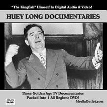 Huey Long Aka The Kingfish Documentaries DVD, Download, USB Drive