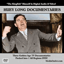 Huey Long Aka The Kingfish Documentaries DVD, Download, USB Drive