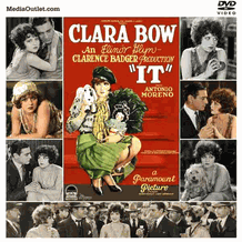 "It" (1927) Starring "'It' Girl" Clara Bow MP4 Video Download Or DVD