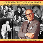 Jack Benny Complete Radio Broadcasts Set MP3 DVD, Audio Download, USB