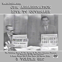 JFK Assassination Live TV Coverage DVD, Video Download, USB Drive