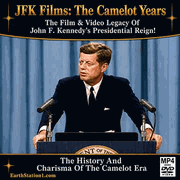 JFK Films: The Camelot Years President John F. Kennedy MP4 Or DVD