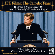 JFK Films: The Camelot Years President John F. Kennedy MP4 Or DVD