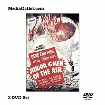 Junior G-Men Of The Air 1942 Dead End Kids (Bowery Boys) DVD, MP4, USB