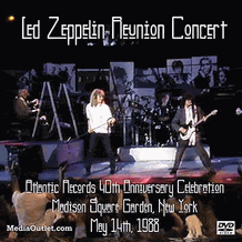 Led Zeppelin Reunion Atlantic Records 40th Anniversary MP4 Or DVD