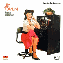 Lily Tomlin This Is A Recording Comedy Album MP3 CD Download USB Drive