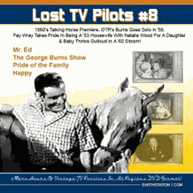 Lost TV Pilots 8 Mr. Ed, George Burns, Happy, More DVD, MP4, USB Stick