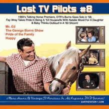 Lost TV Pilots 8 Mr. Ed, George Burns, Happy, More DVD, MP4, USB Stick
