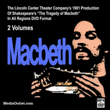 Macbeth (1981) Lincoln Center Theater Company DVD, Download, USB Drive