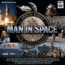 Man In Space Apollo Eleven 20th Anniversary Alan Shepard DVD, MP4, USB