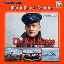 World War I Aviation History & The Red Baron Profile: 2 MP4s Or 2 DVDs