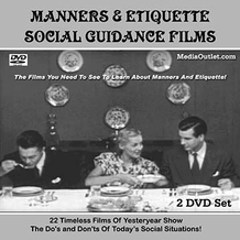 Manners And Etiquette Social Guidance Films DVD, Download, USB Drive