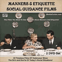 Manners And Etiquette Social Guidance Films DVD, Download, USB Drive