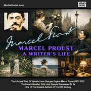 Marcel Proust: A Writer's Life Biography + Bonus Title DVD, MP4, USB