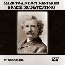 Mark Twain Documentaries & Radio Shows MP4 Video Download DVD Set