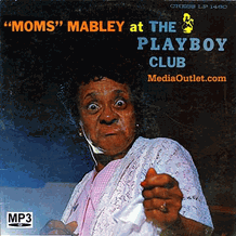 Moms Mabley At The Playboy Club Comedy Album LP MP3 CD Download USB