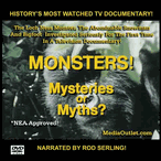 Monsters! Mysteries Or Myths? + Bonus Yeti Doc MP4 Video Download DVD