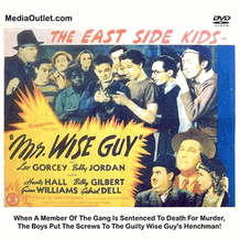 Mr. Wise Guy 1942 East Side Kids DVD, MP4 Download, USB Flash Drive