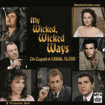 My Wicked, Wicked Ways The Legend Of Errol Flynn Docudrama DVD MP4 USB
