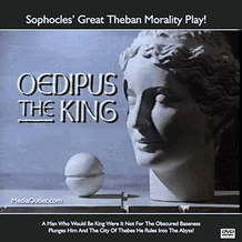 Oedipus The King 1986 Sophocles Greek Tragedy DVD, Download, USB Drive