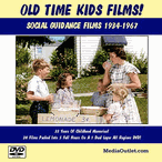 Old Time Kids Films Youth Social Guidance Films Set DVD, MP4, USB