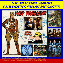 Old Time Radio Children's Show MP3 MegaSet DVD, Download, USB Stick