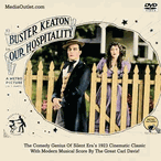 Our Hospitality (1923) Buster Keaton Carl Davis DVD, Download, USB