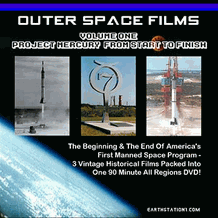 Outer Space Films 1 Project Mercury Start To Finish DVD, Download, USB