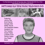 Patti Page Music TV Shows DVD, MP4 Video Download, USB Flash Drive Patti Page Music TV Shows DVD, MP4 Video Download, USB Flash Drive