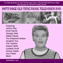 Patti Page Music TV Shows DVD, MP4 Video Download, USB Flash Drive