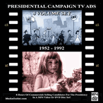 Presidential Campaign TV Ads 1952-1992 MP4 Video Download 4 DVD Set Presidential Campaign TV Ads 1952-1992 MP4 Video Download 4 DVD Set