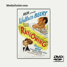 Rationing (1944) Wallace Beery, Marjorie Main DVD, Download, USB Drive Rationing (1944) Wallace Beery, Marjorie Main DVD, Download, USB Drive