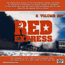 Red Express: TV Series On Trans-Siberian Railway Cities DVD, MP4, USB