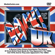 Rock! UK: British Invasion Rock 1960s-1980s MP4 Video Download Or DVD